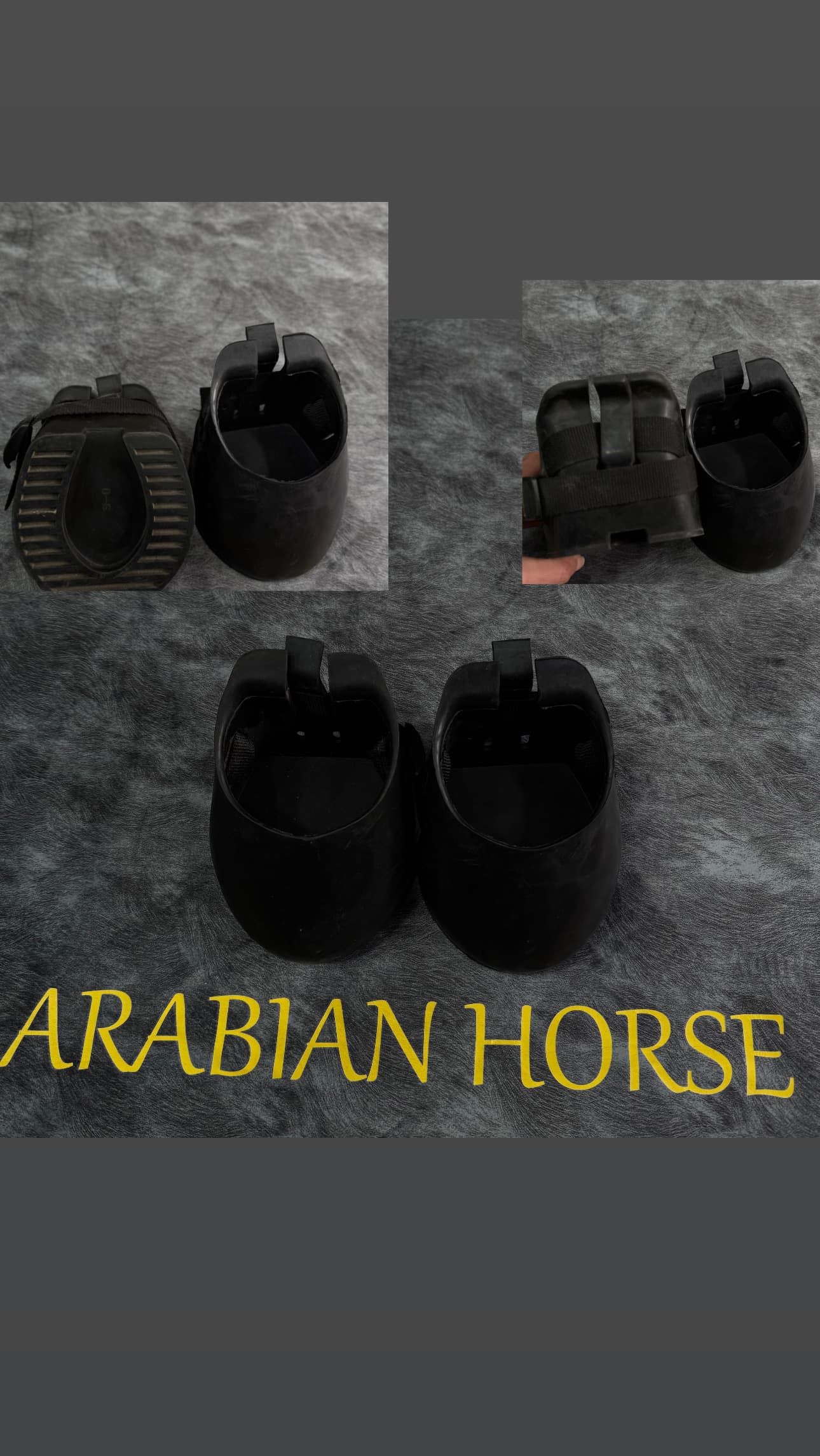 حذاء الخيل المطاطي